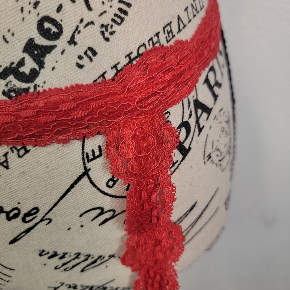 Victoria's Secret Lace Garter Red Small Women's Fairy Coquette - Picture 3 of 9